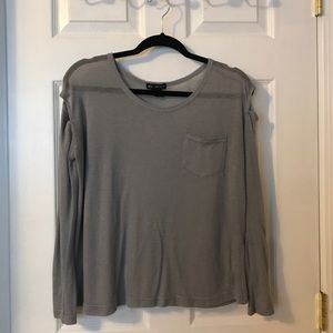 women’s/teens grey long sleeve